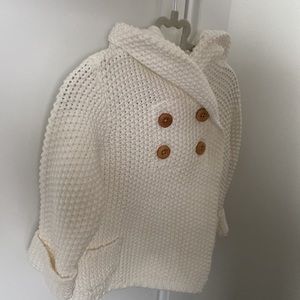 Beba Bean knit baby cardigan